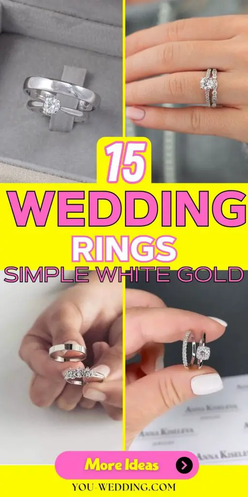 The Ultimate Guide to Simple White Gold Wedding Rings 15 Ideas