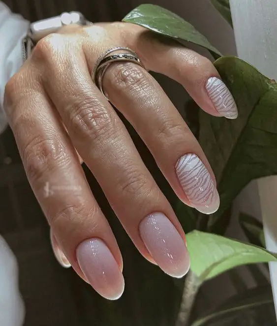 Elegant and Timeless: Mastering the Art of Nude Wedding Nails 26 Ideas