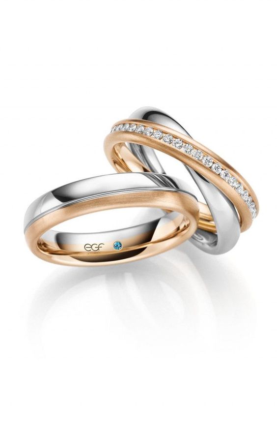 Elegance in Union: The Allure of Gold and Silver Wedding Ring Sets 24 Ideas