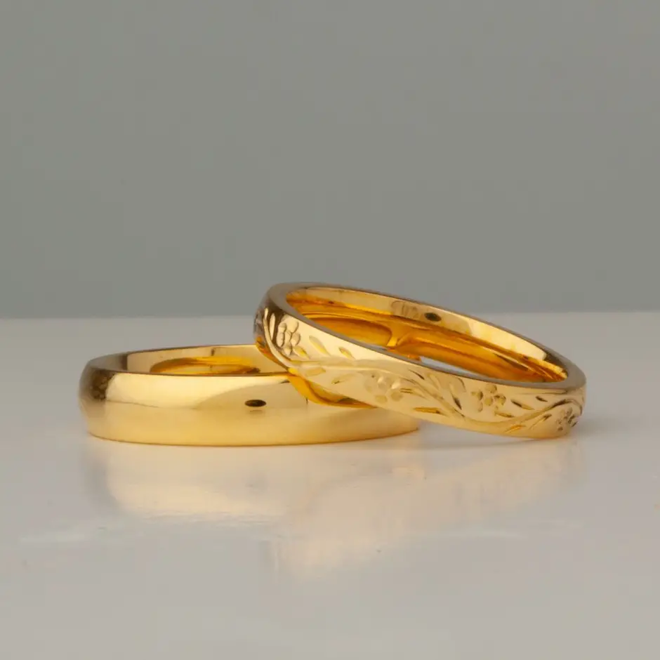 Yellow Gold Wedding Rings 25 Ideas: A Timeless Choice for Your Special Day