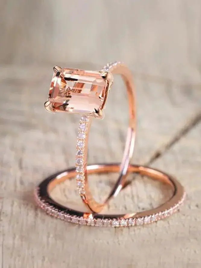 The Radiant Romance of Rose Gold Wedding Rings 26 Ideas