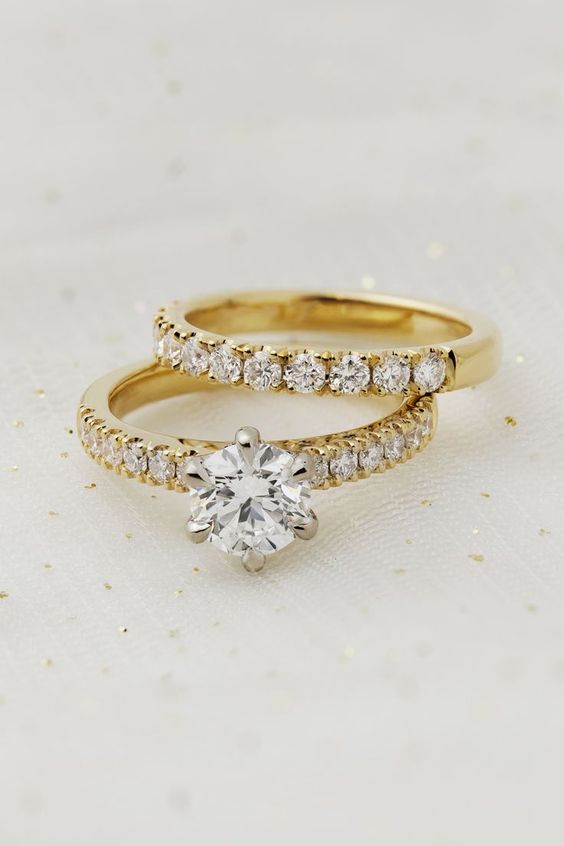 Yellow Gold Wedding Rings 25 Ideas: A Timeless Choice for Your Special Day