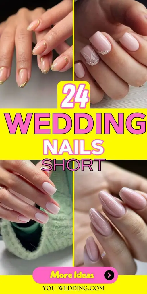 The Ultimate Guide to Short Wedding Nails 24 Ideas: Elegance at Your Fingertips