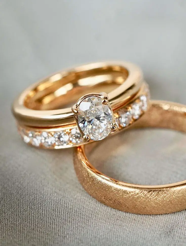 The Radiant Romance of Rose Gold Wedding Rings 26 Ideas