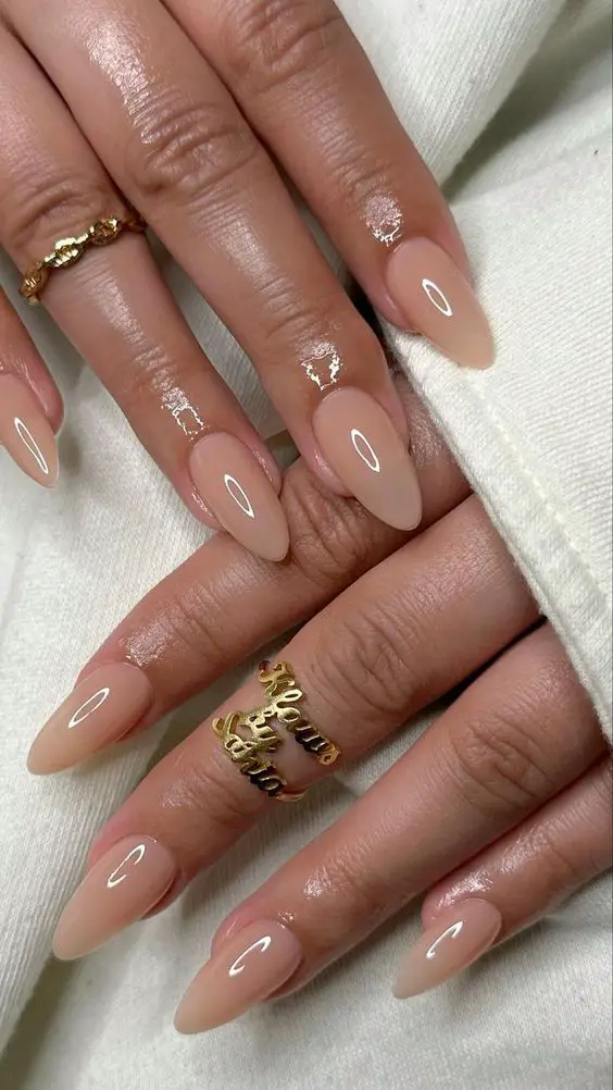 Elegant and Timeless: Mastering the Art of Nude Wedding Nails 26 Ideas