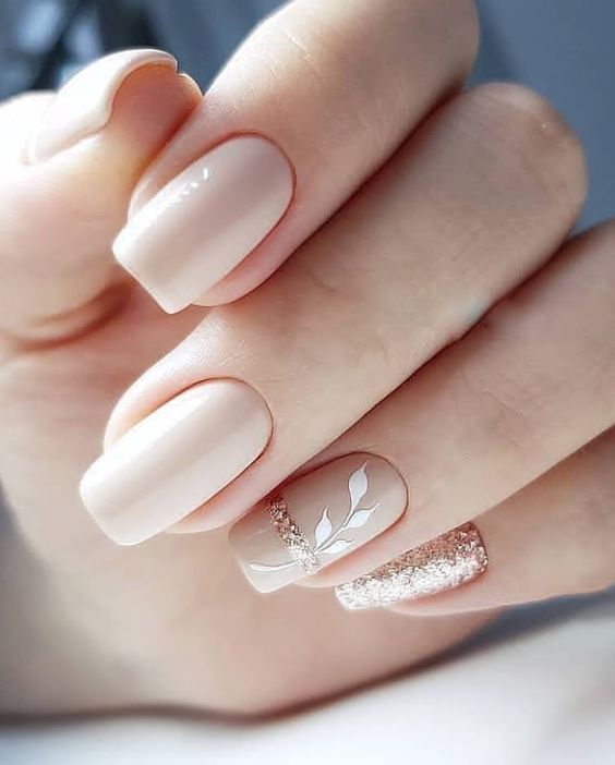 Elegant and Timeless: Mastering the Art of Nude Wedding Nails 26 Ideas