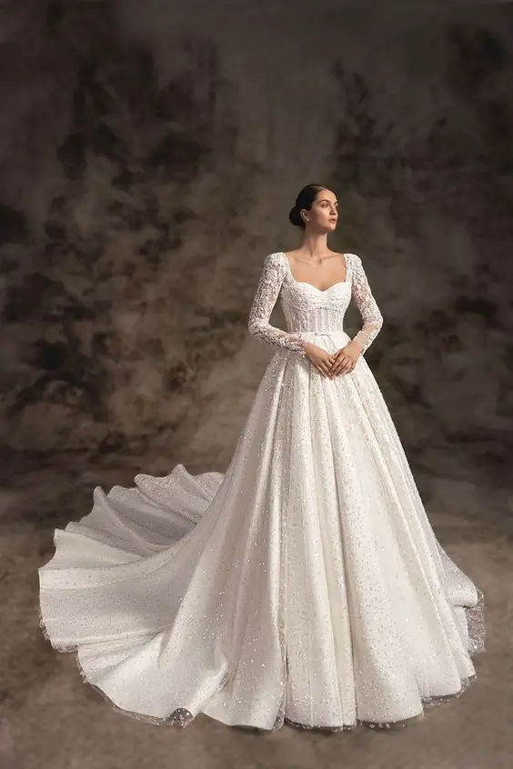 The Ultimate Guide to Choosing Wedding Dresses with a Long Train 25 Ideas