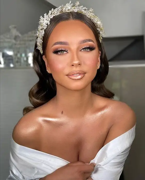 A Palette of Elegance: Wedding Makeup for Green Eyes 25 Ideas