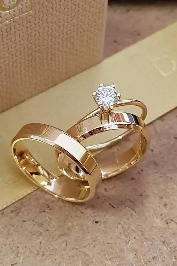 The Radiant Romance of Rose Gold Wedding Rings 26 Ideas