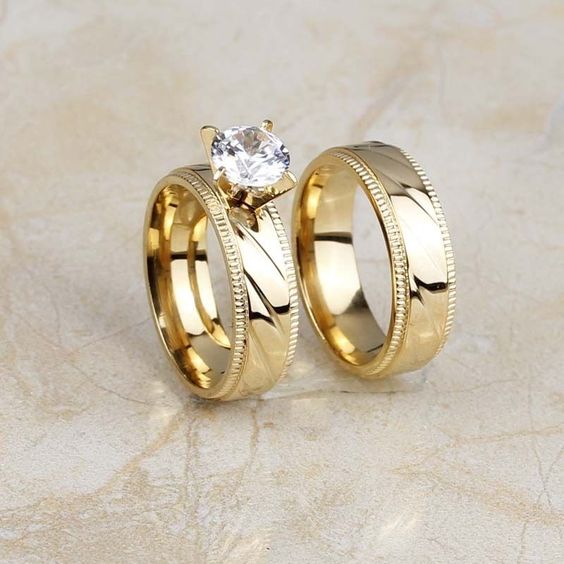 Yellow Gold Wedding Rings 25 Ideas: A Timeless Choice for Your Special Day