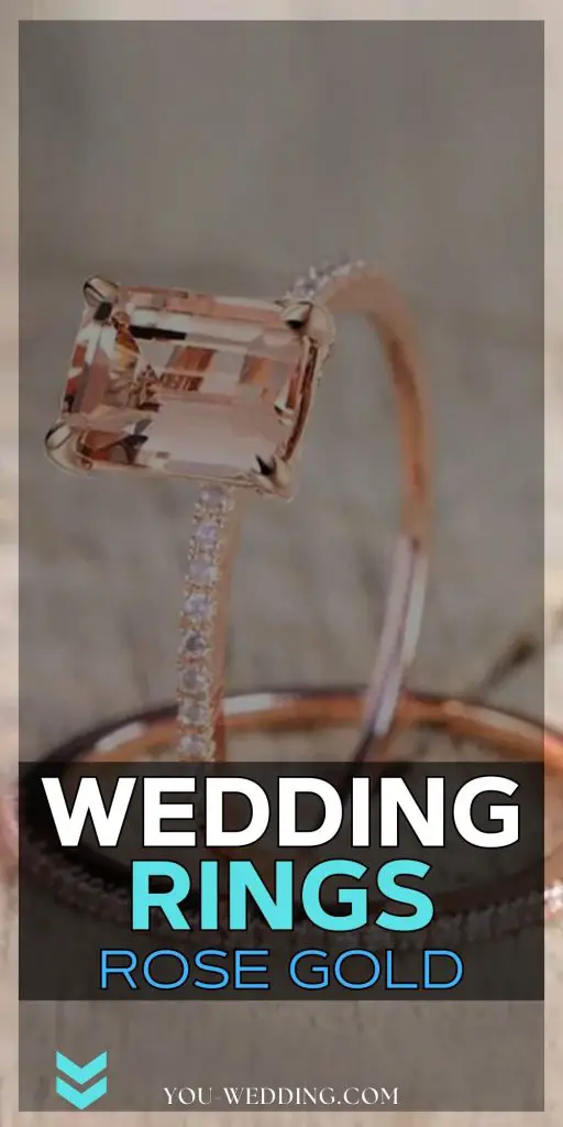 The Radiant Romance of Rose Gold Wedding Rings 26 Ideas