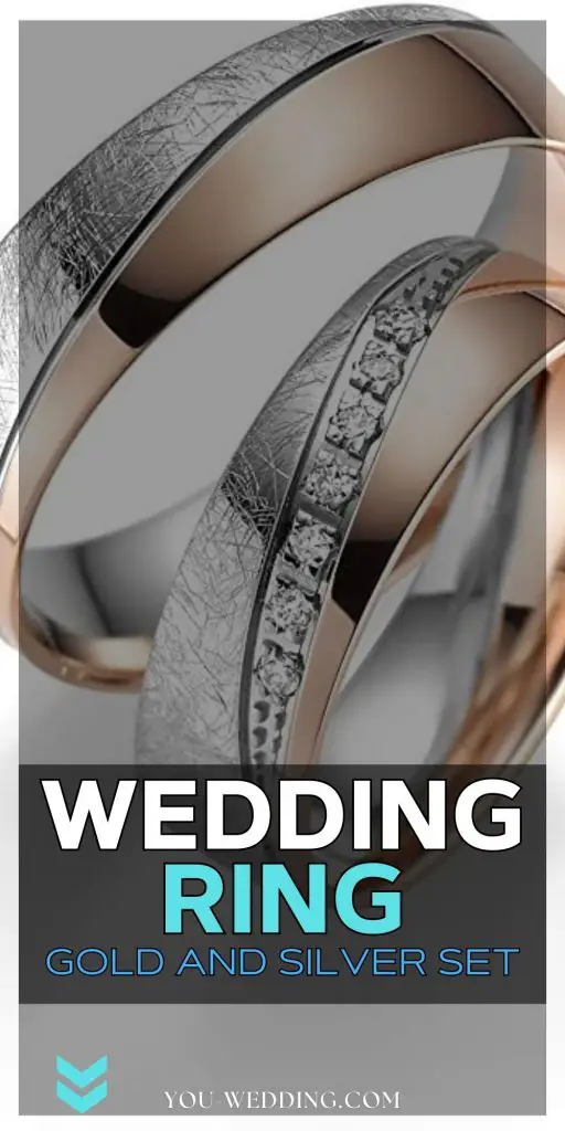 Elegance in Union: The Allure of Gold and Silver Wedding Ring Sets 24 Ideas