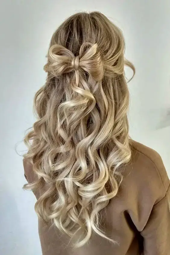 Half Up Bridal Hairstyles 27 Ideas: Elegant Choices for Your Special Day