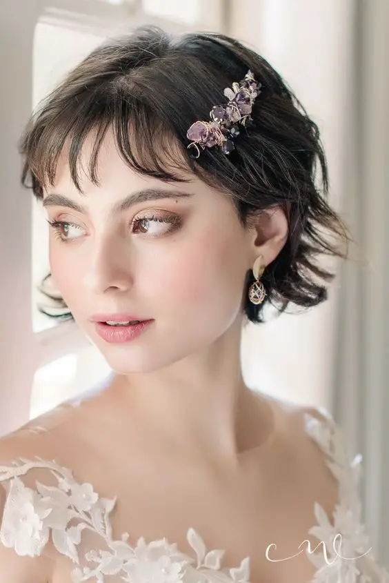 Chic Updo Hairstyles for Short Hair 24 Ideas: Perfect for Your Wedding Day