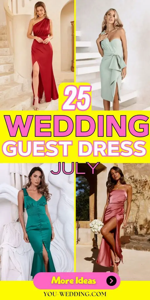 Stylish Elegance: Choosing the Perfect July Wedding Guest Dress 25 Ideas