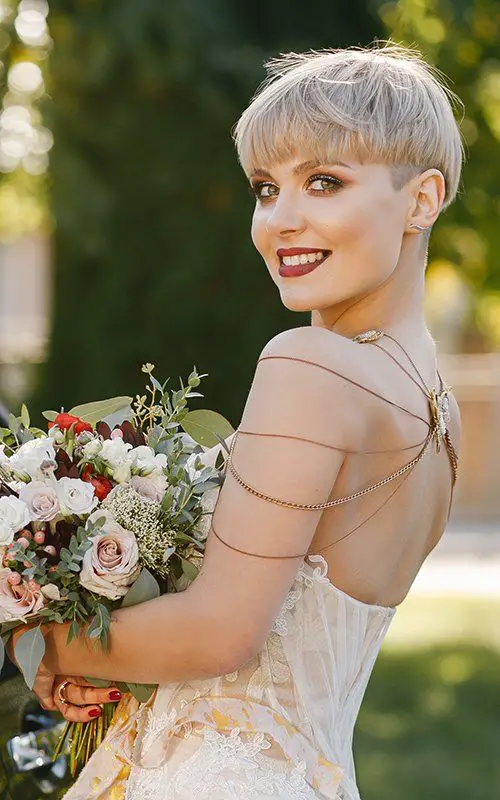 Chic Updo Hairstyles for Short Hair 24 Ideas: Perfect for Your Wedding Day