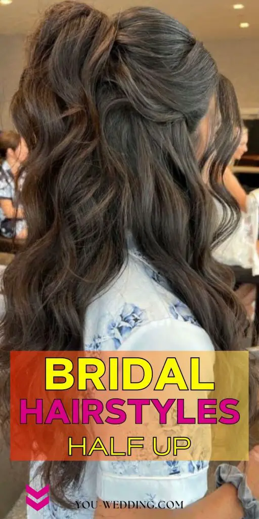 Half Up Bridal Hairstyles 27 Ideas: Elegant Choices for Your Special Day