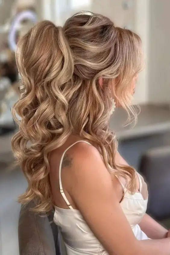 Half Up Bridal Hairstyles 27 Ideas: Elegant Choices for Your Special Day