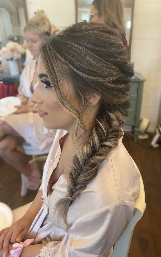 Elegant and Timeless Wedding Hairstyles with Braids 16 Ideas