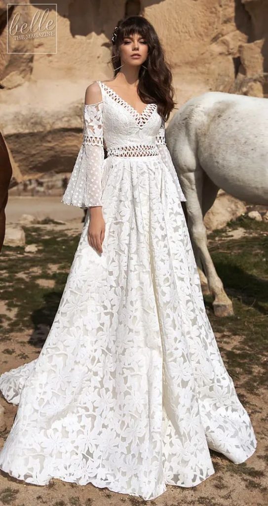 Embracing Bohemian Romance: The Allure of Boho Wedding Dresses 15 Ideas