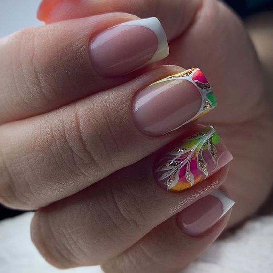 Elevate Your Wedding Day Elegance with Colorful Wedding Nails 17 Ideas