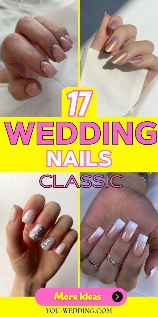 Embracing Elegance: The Art of Wedding Nail Classics 17 Ideas