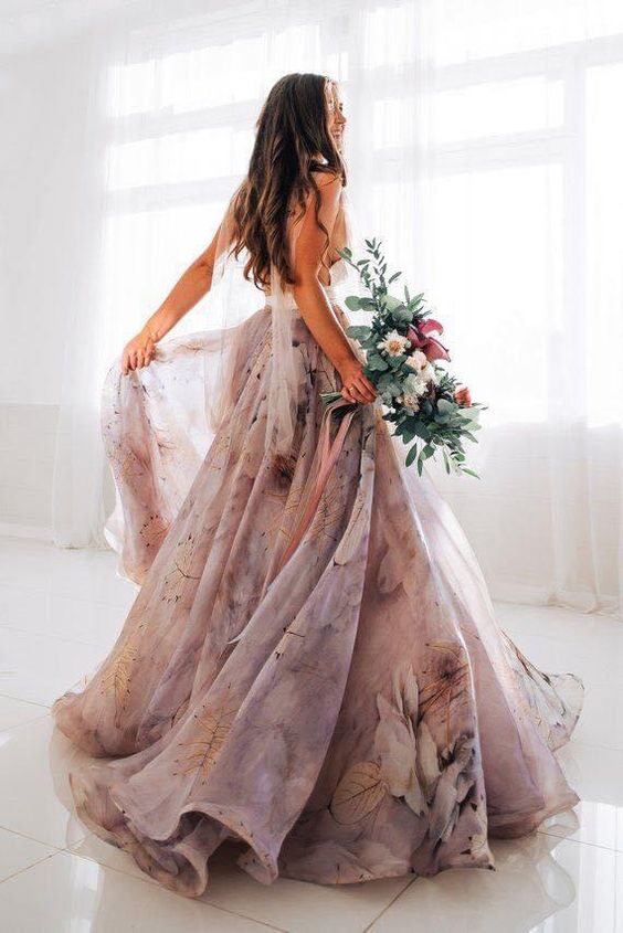 The Whimsical Elegance of Today’s Bridal Fashion: A Color Trend Exploration 16 Ideas