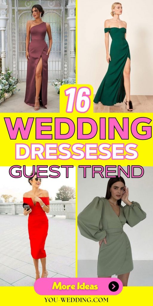 Embracing Elegance: The Trend of Guest Wedding Dresses for Every Season 16 Ideas