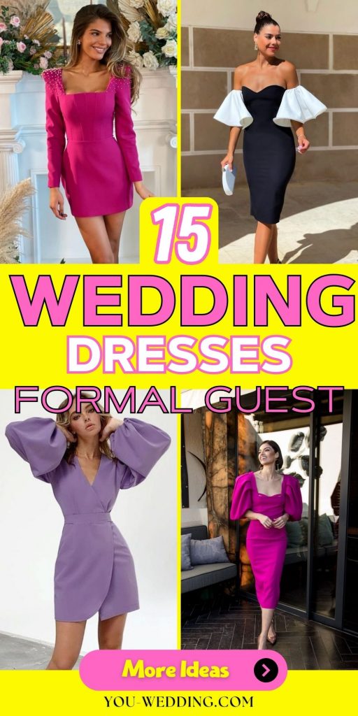 The Ultimate Guide to Choosing Formal Wedding Guest Dresses 15 Ideas