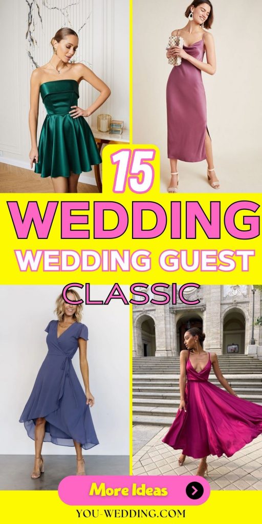 The Ultimate Guide to Classic Wedding Guest Dresses 15 Ideas: Elegance and Style for Every Occasion