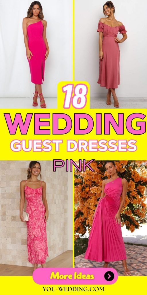 Embracing the Charm of Pink at Weddings 18 Ideas: A Style Guide for Guests