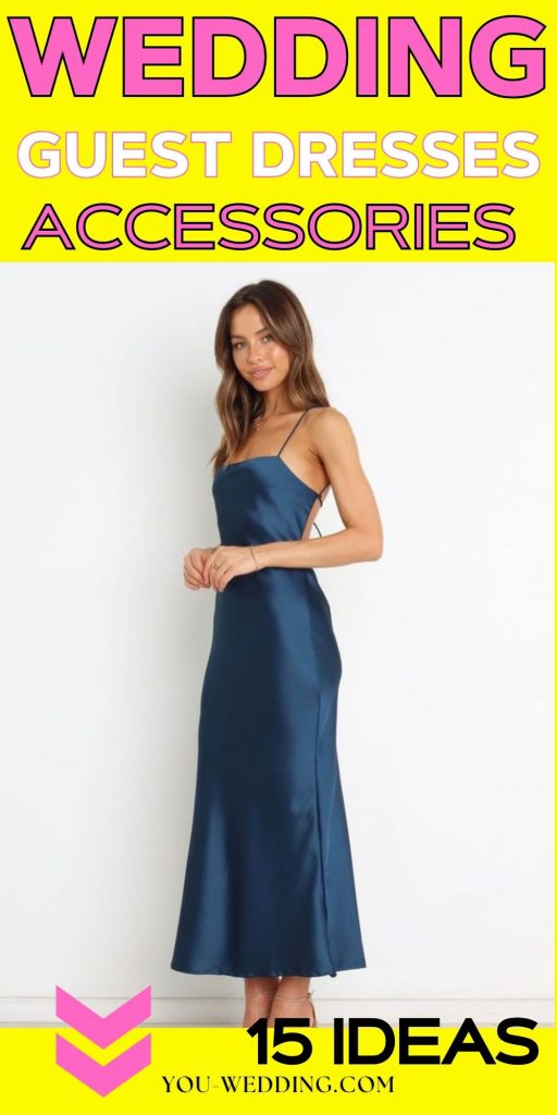 Finding the Perfect Wedding Guest Dress 15 Ideas: Accessorize in Style