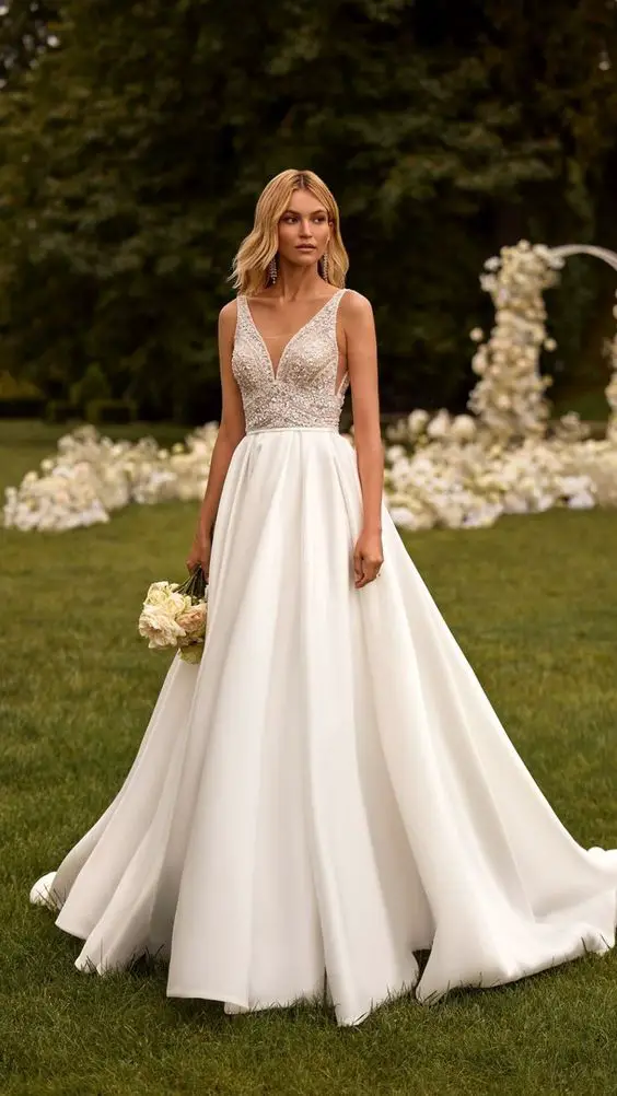 Ethereal Elegance: A Journey Through Heavenly Wedding Dresses 26 Ideas
