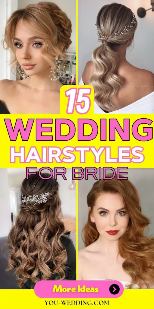 Bridal Beauty: Chic Wedding Hairstyles for Every Bride 15 Ideas
