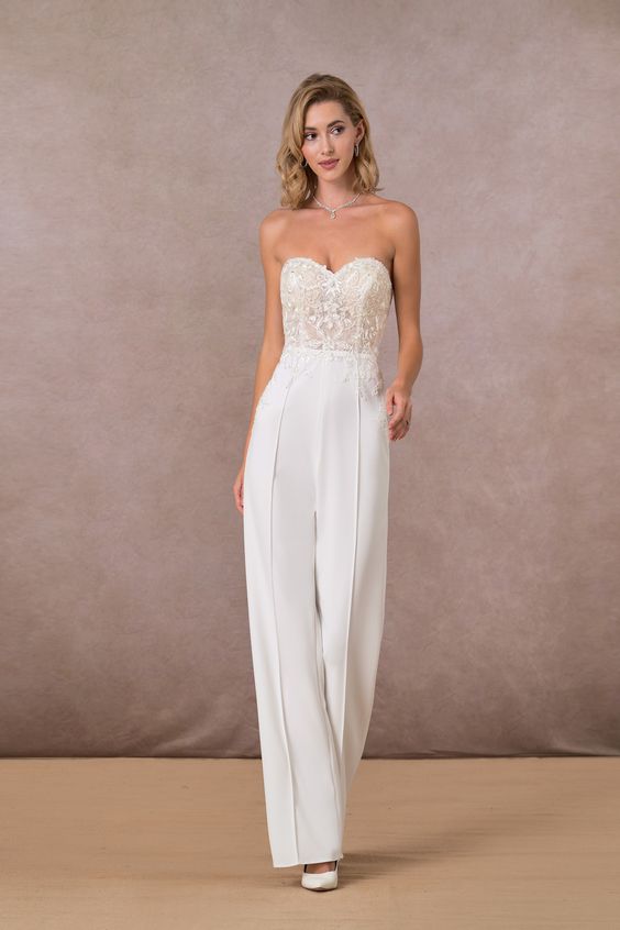 The Rise of the Wedding Dresses Jumpsuit 25 Ideas: Chic, Elegant, and Unconventionally Beautiful
