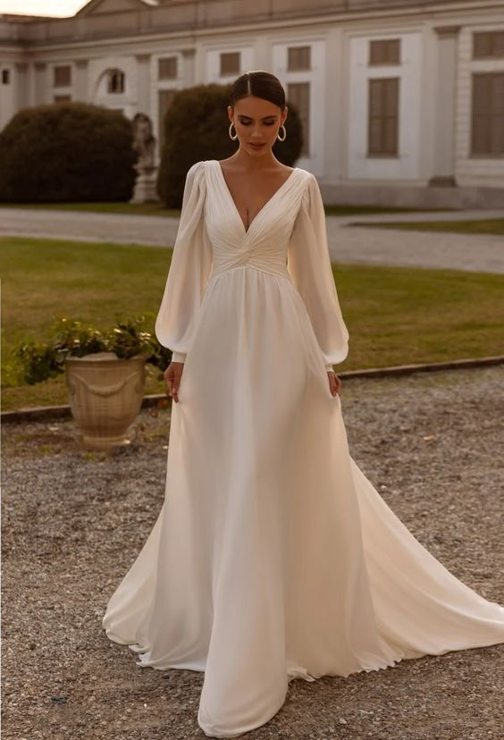Embracing Elegance: The Timeless Appeal of Wedding Dresses Empire 25 Ideas