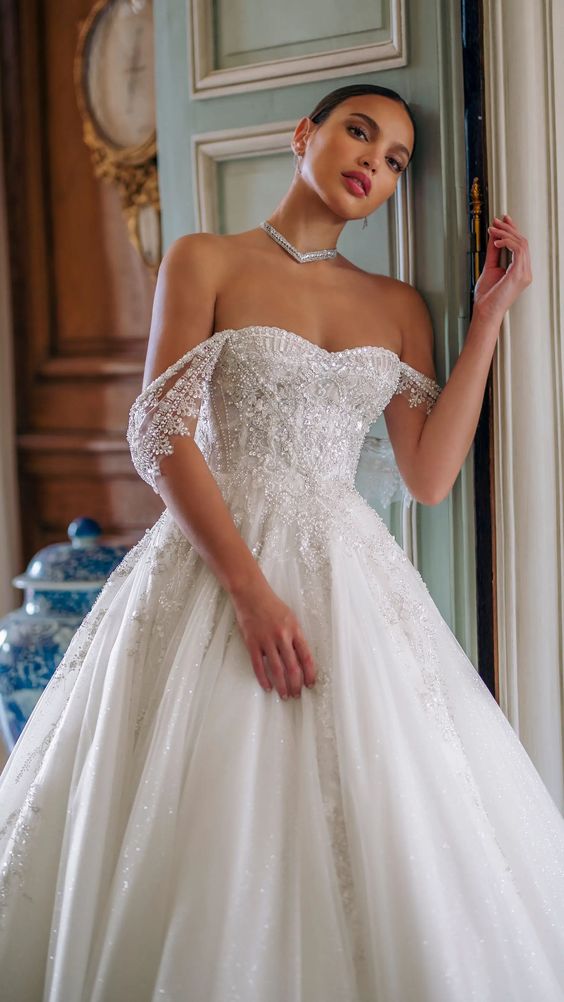The Ultimate Guide to Beaded Wedding Dresses 25 Ideas: Elegance, Detail, and Timeless Beauty