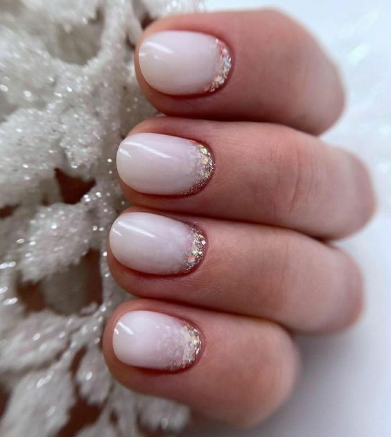 White Wedding Nails 25 Ideas: From Plain Elegance to Dazzling Bling