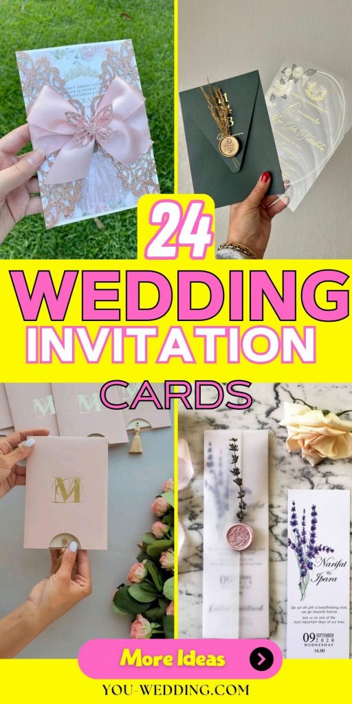 The Ultimate Guide to Wedding Invitation Cards 24 Ideas: Design, Etiquette, and Trends