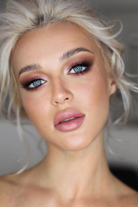 The Ultimate Guide to Wedding Makeup for Blue Eyes 26 Ideas