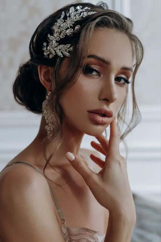 Enchanting Wedding Hair and Makeup 25 Ideas for the Perfect Bridal Look