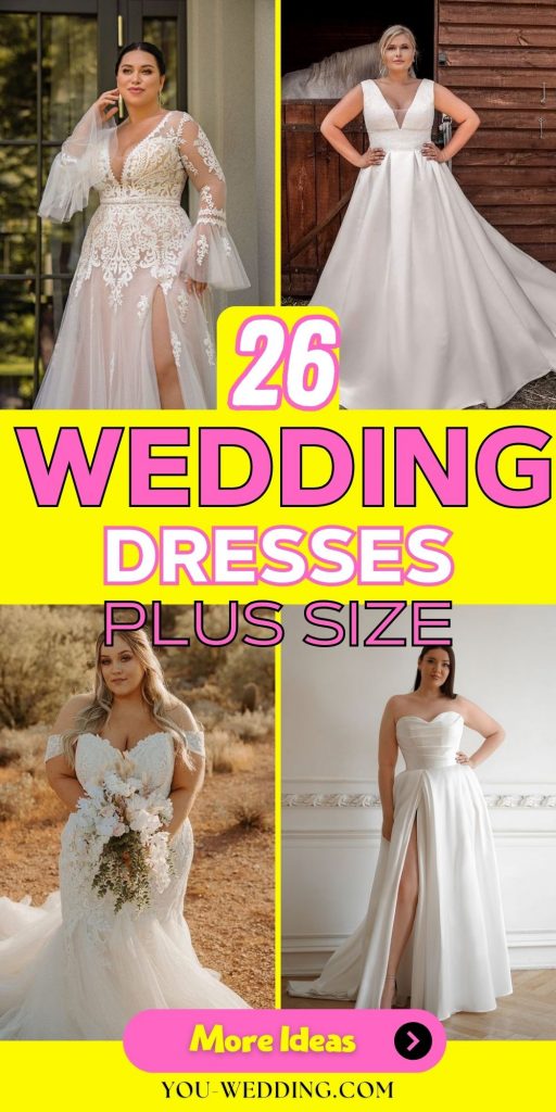 Celebrating Curves: The Splendor of Plus Size Wedding Dresses 26 Ideas