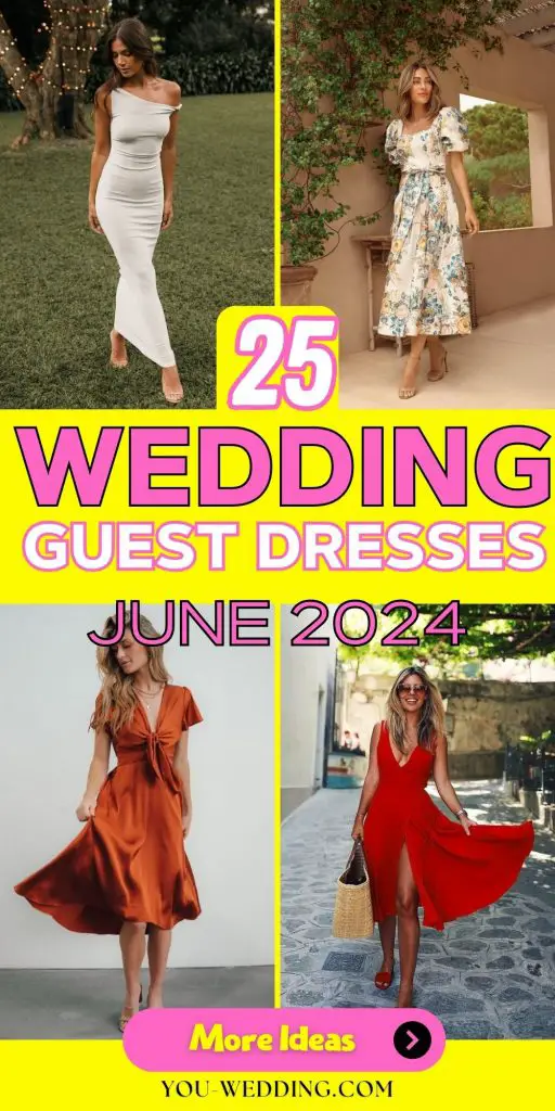 Wedding Guest Dresses June 2024 25 Ideas: Style Guide