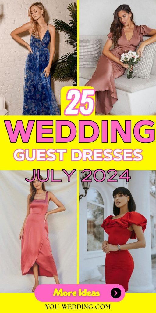 Wedding Guest Dresses for July 2024 25 Ideas