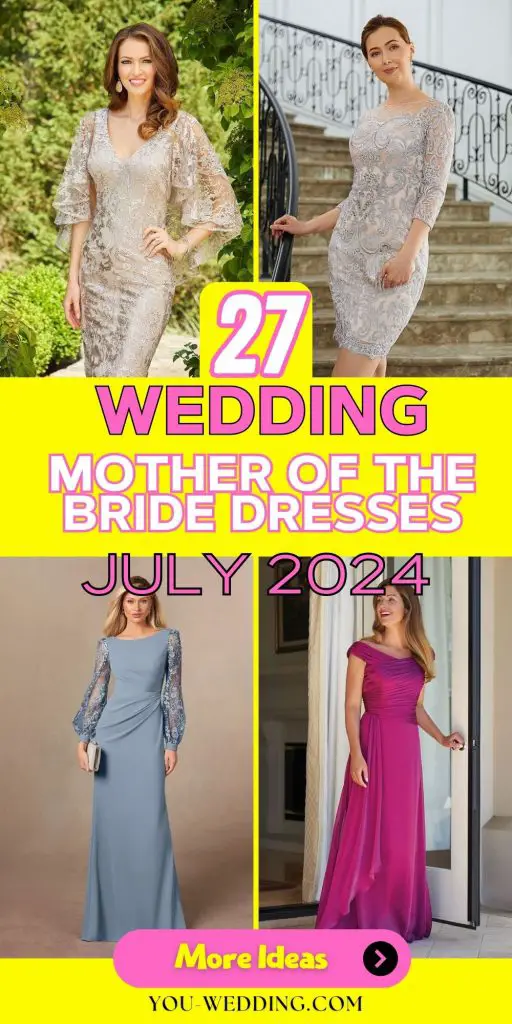 Wedding Mother of the Bride Dresses July 2024 27 Ideas