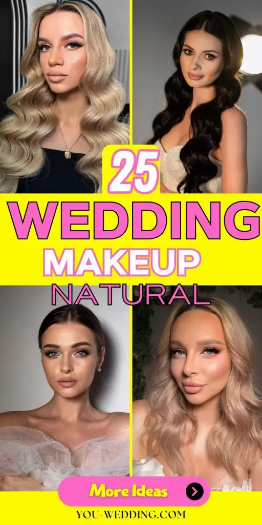 Natural Wedding Makeup 25 Ideas: Timeless Elegance for Every Bride