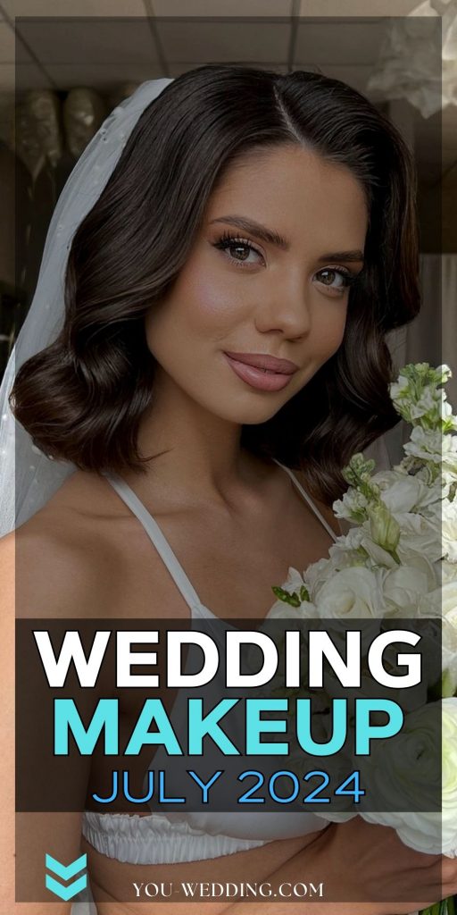 Wedding Makeup Trends for July 2024: A Detailed Look 25 Ideas