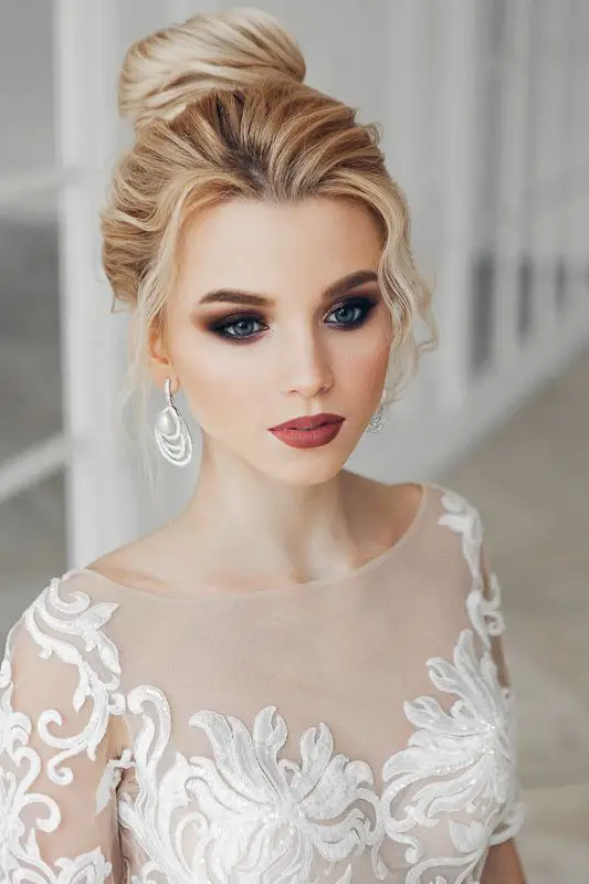 Enchanting Wedding Hair and Makeup 25 Ideas for the Perfect Bridal Look