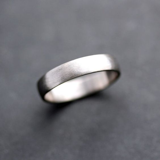 The Ultimate Guide to Men's White Gold Wedding Bands 23 Ideas