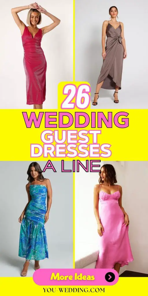 Stunning A-Line Wedding Guest Dresses 26 Ideas: Perfect Styles for Every Wedding